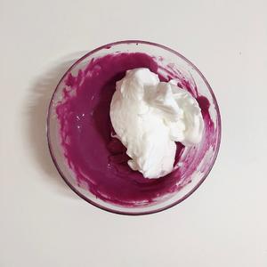 💜INS风|渐变梦幻紫奶油蛋糕🍰下午茶甜品的做法 步骤6