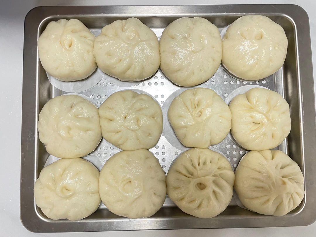 一次发酵肉包子