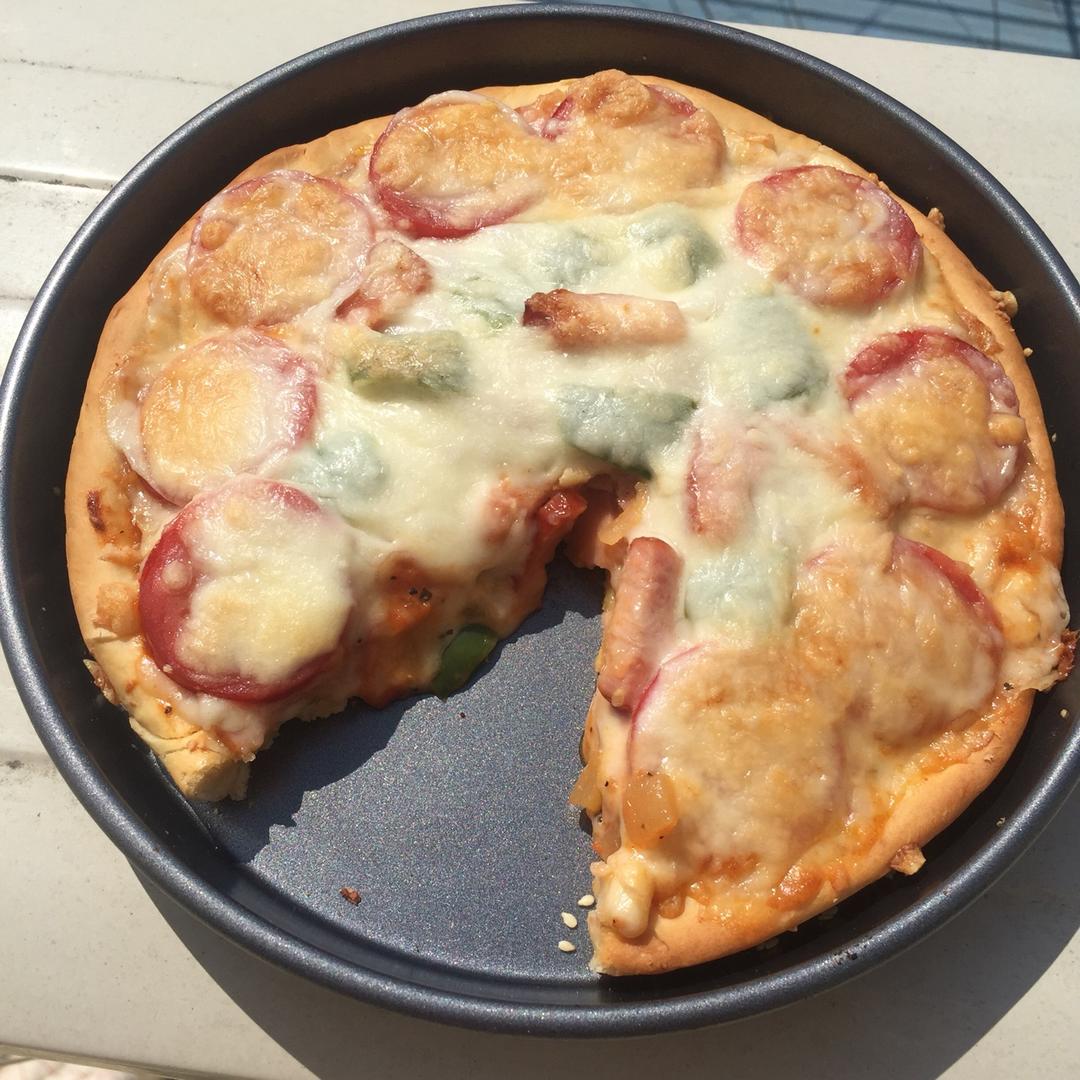 八寸披萨饼皮（四个）制作