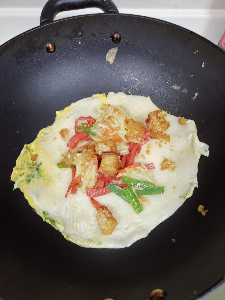 炒锅做煎饼果子