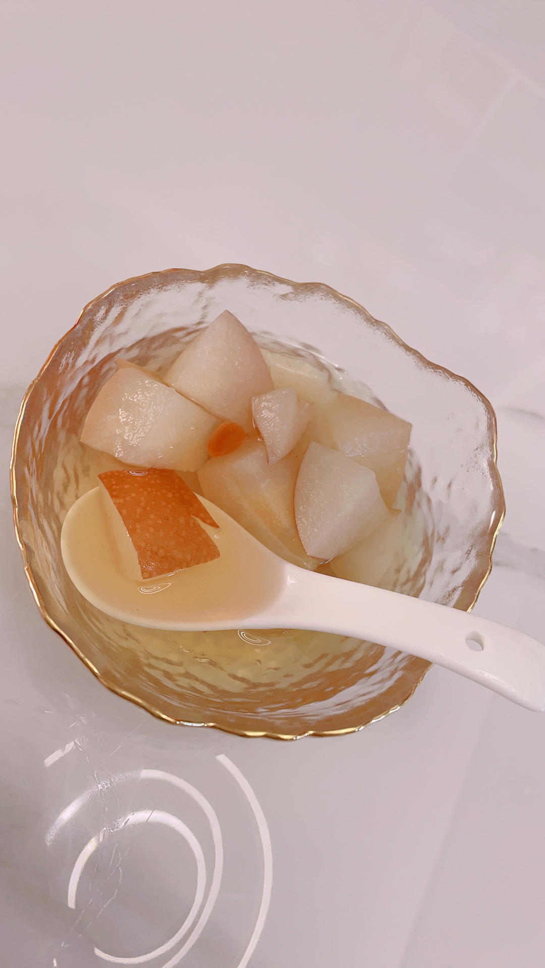冰糖雪梨（止咳，中医给的）
