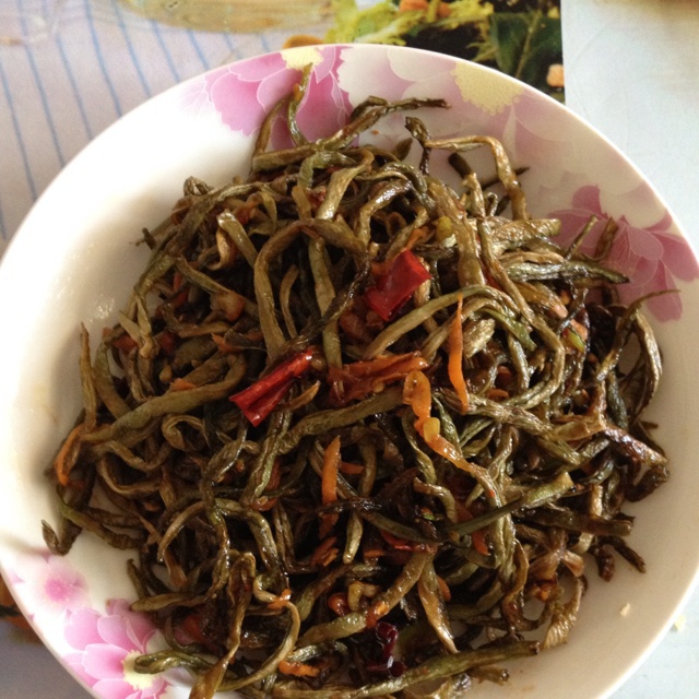 无为15做的素干煸豆角