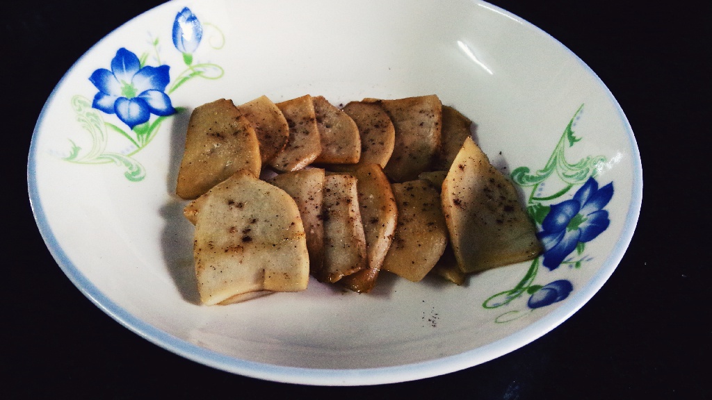 干煎杏鲍菇