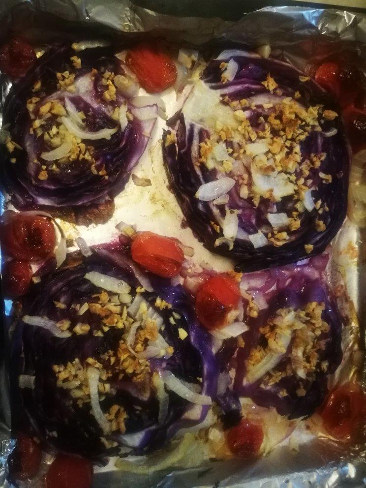 【健康三餐】香烤紫甘蓝