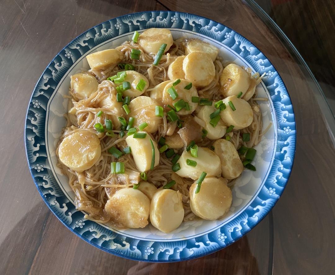 金针菇烧日本豆腐