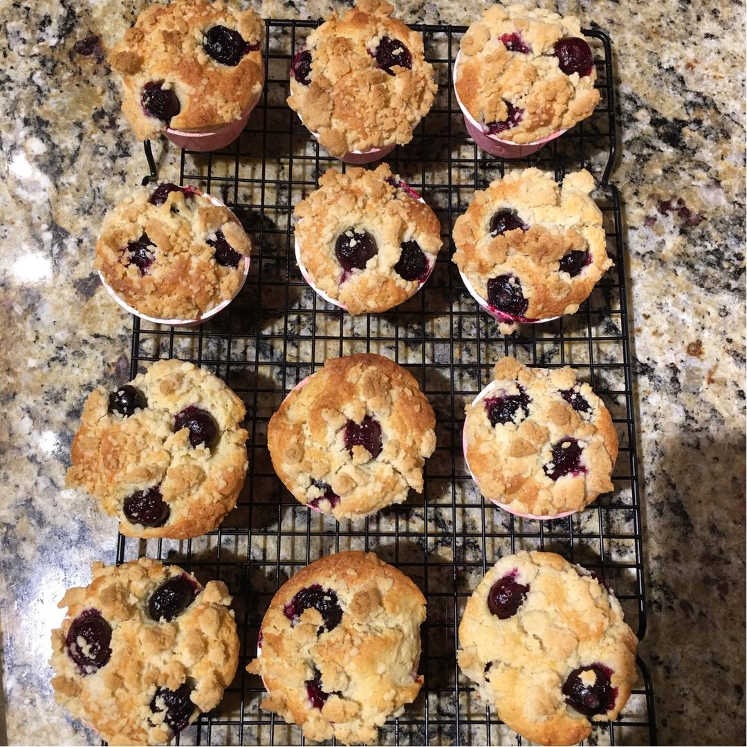 PH大师的金宝顶蓝莓马芬