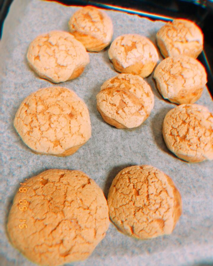 十分美味的酥皮泡芙