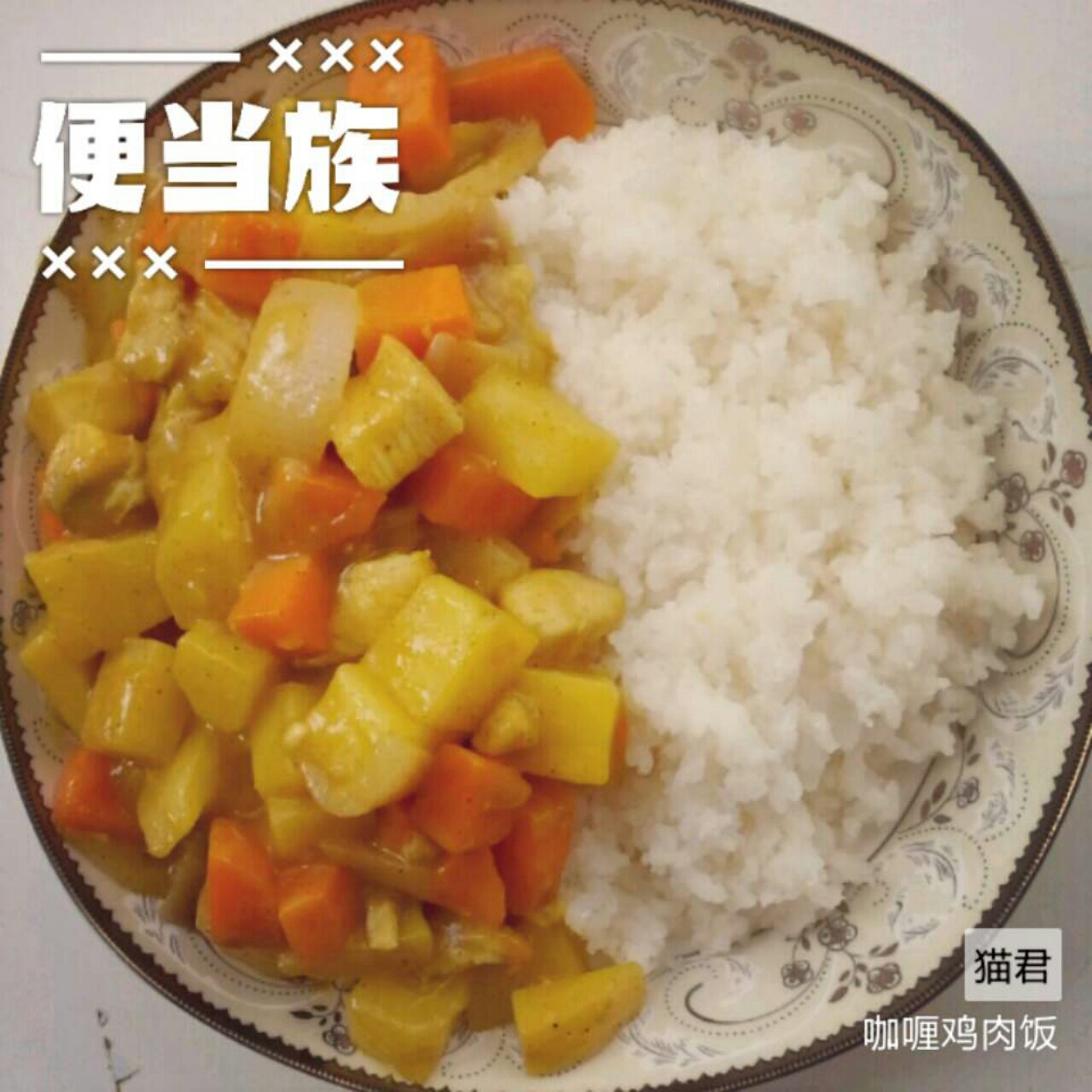 咖喱鸡肉饭