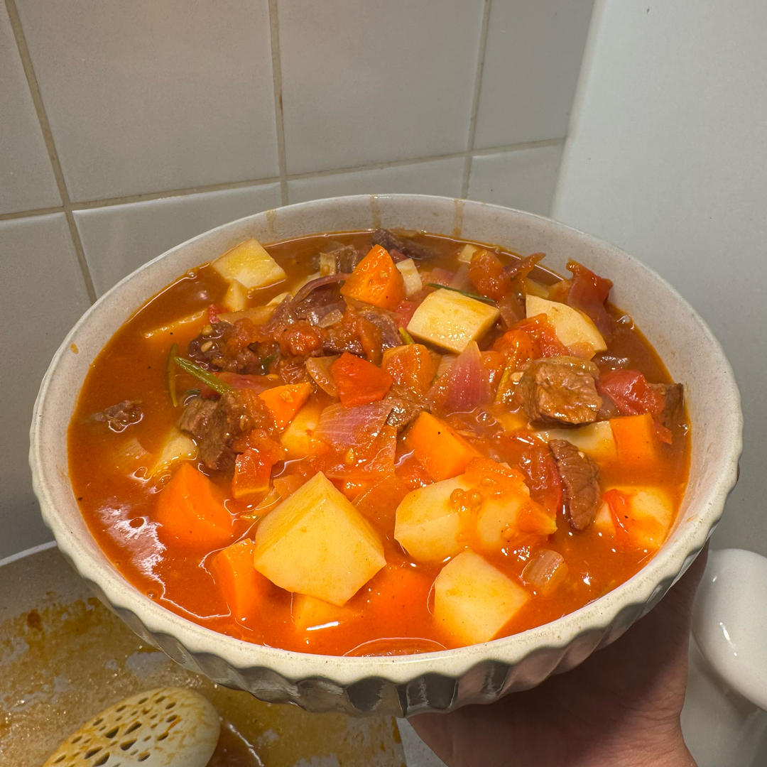 土豆炖牛肉