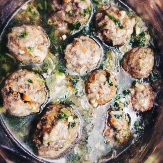 豆腐肉末酿香菇