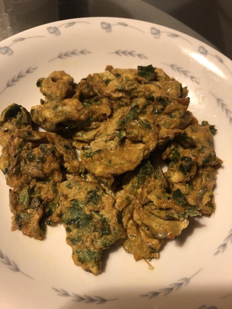 花椒芽炒鸡蛋