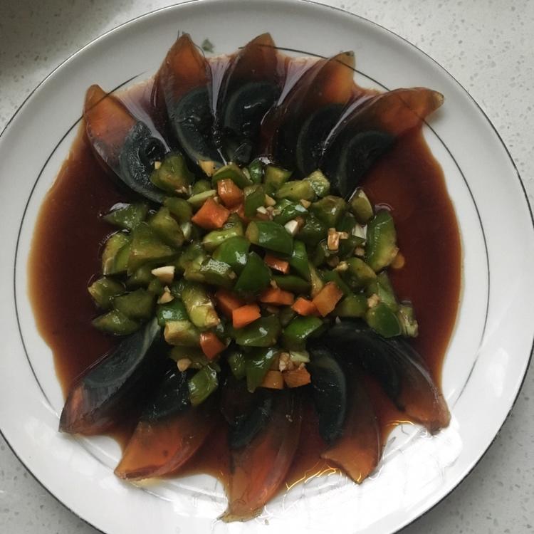快手青椒皮蛋