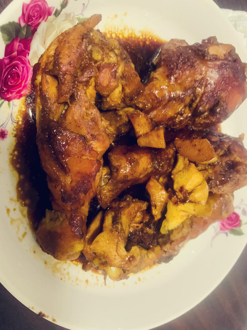电饭锅蒜香鸡腿