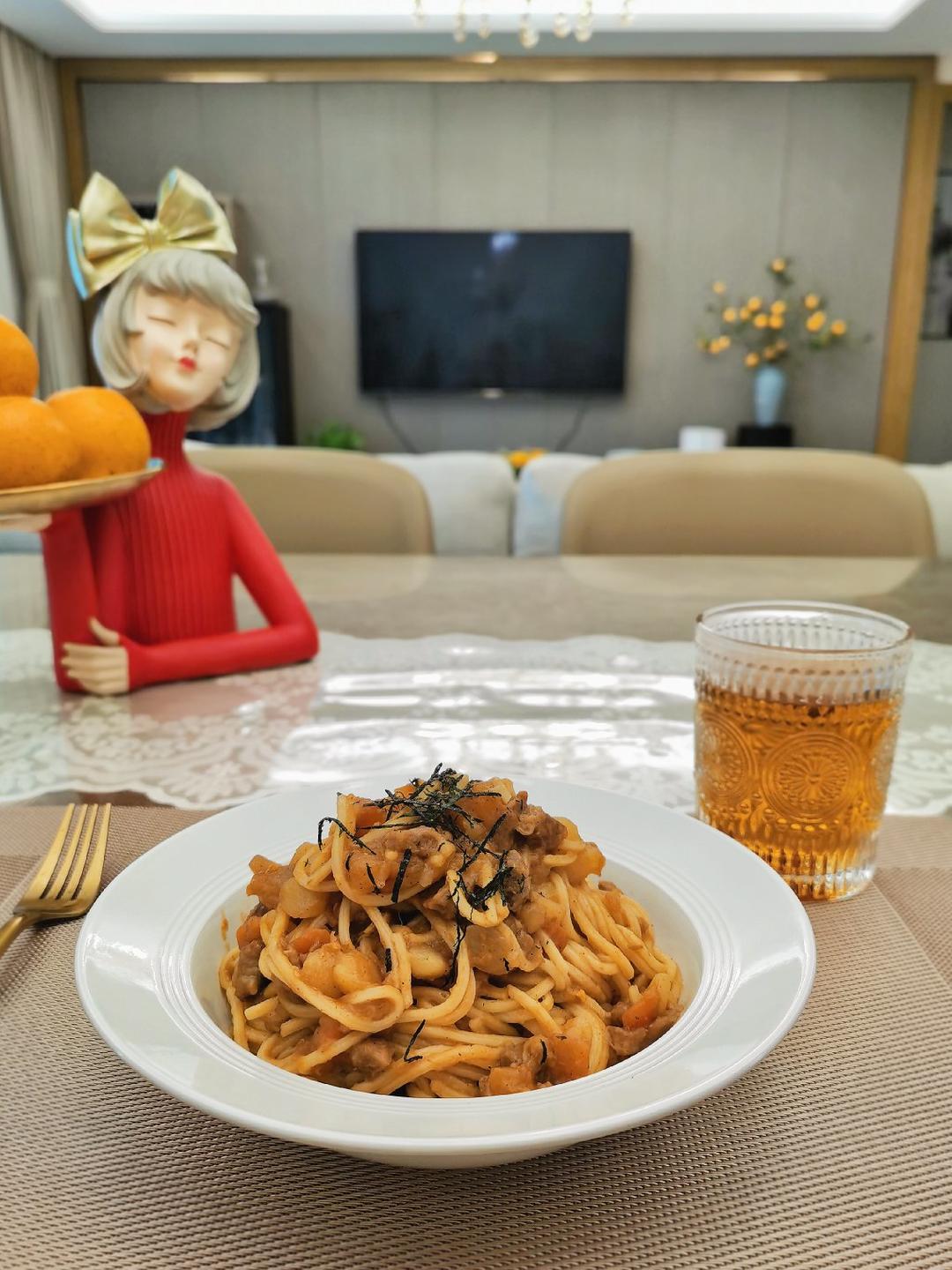 【番茄肉酱意面】