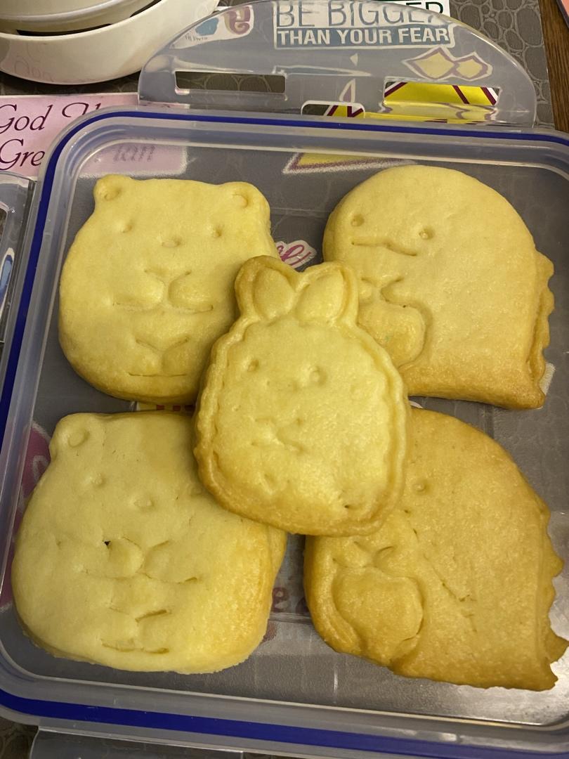 原味奶香造型曲奇饼