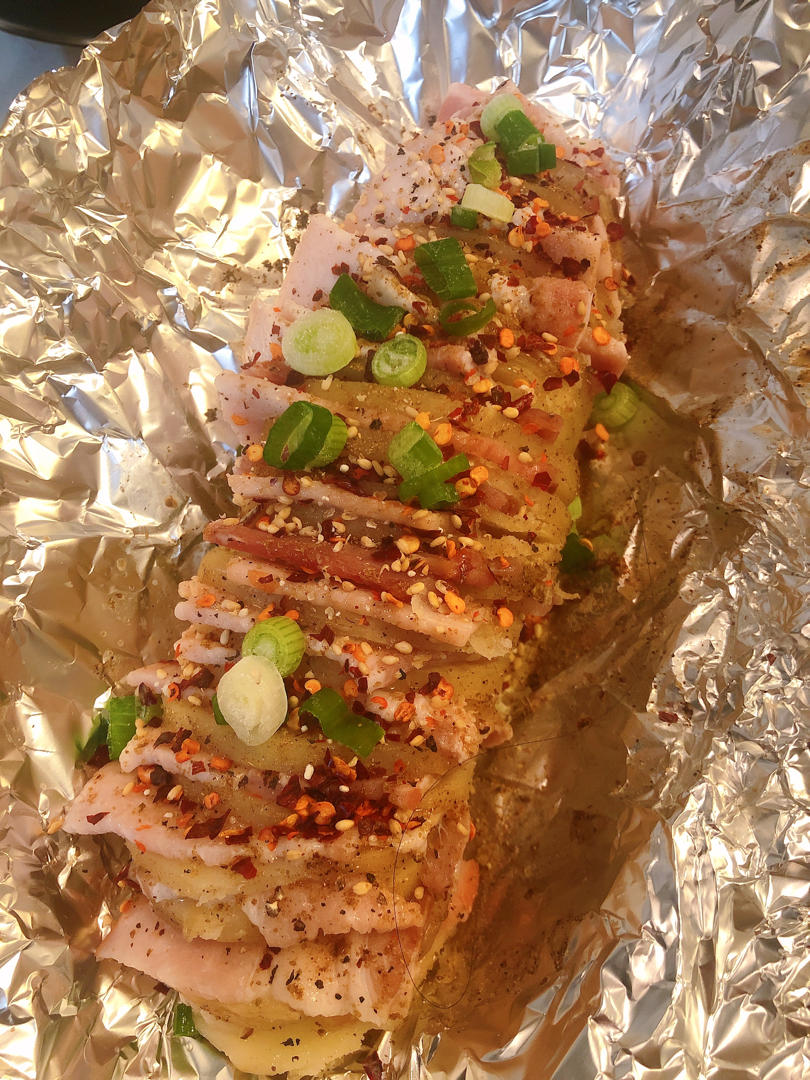 培根风琴土豆片（小吃）