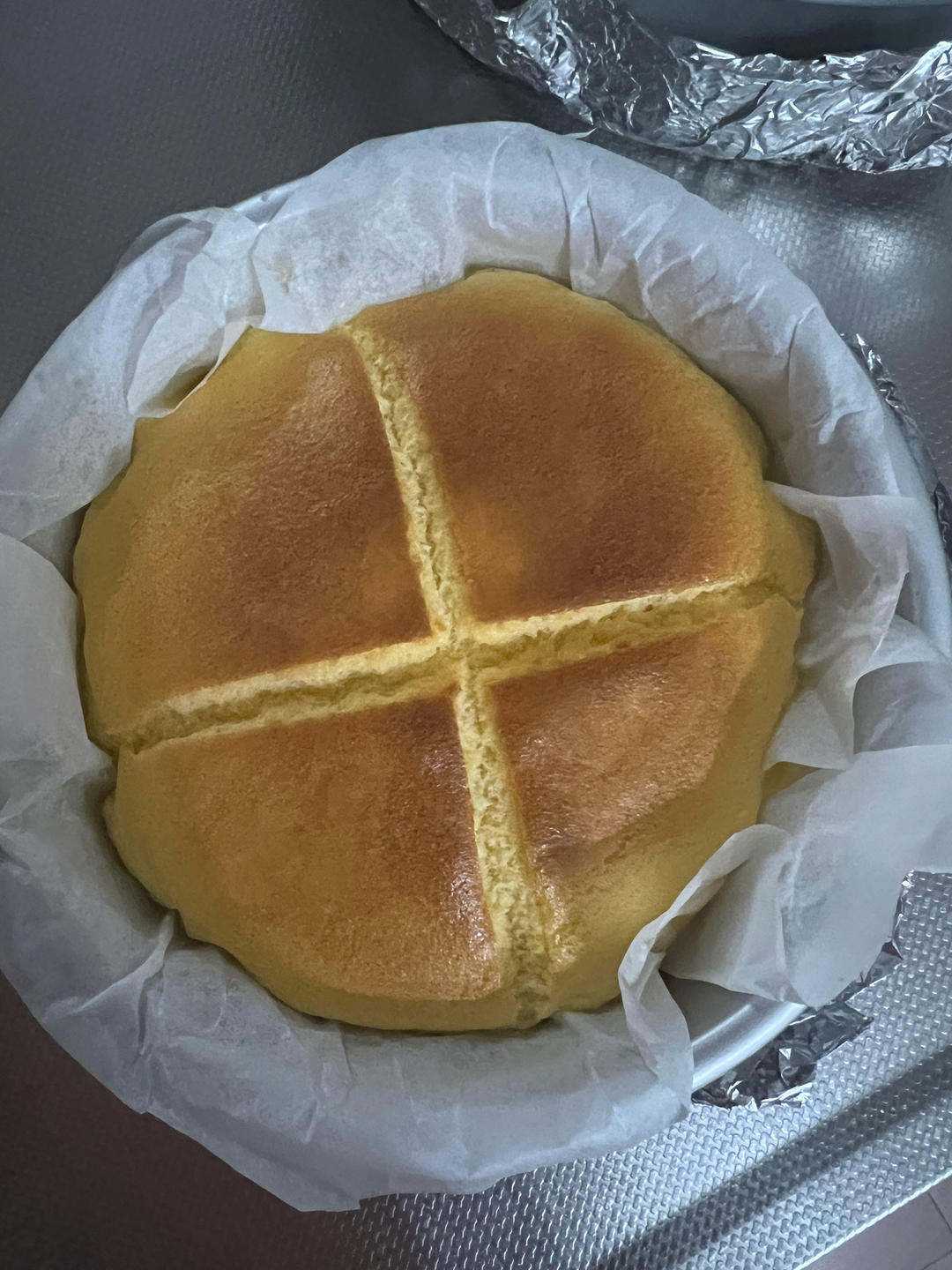 自制酸奶无油低卡伪芝士轻乳酪蛋糕