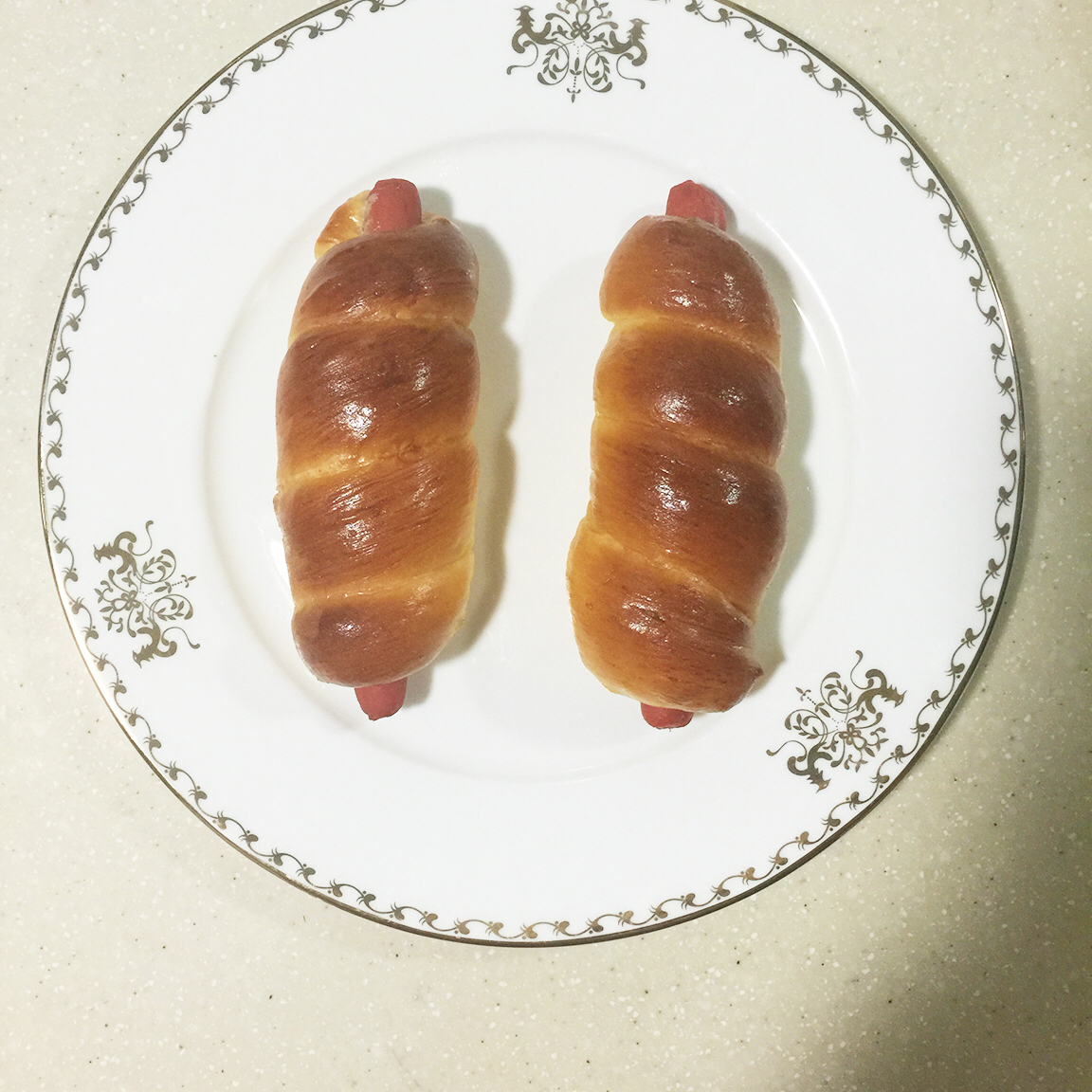 热狗面包卷