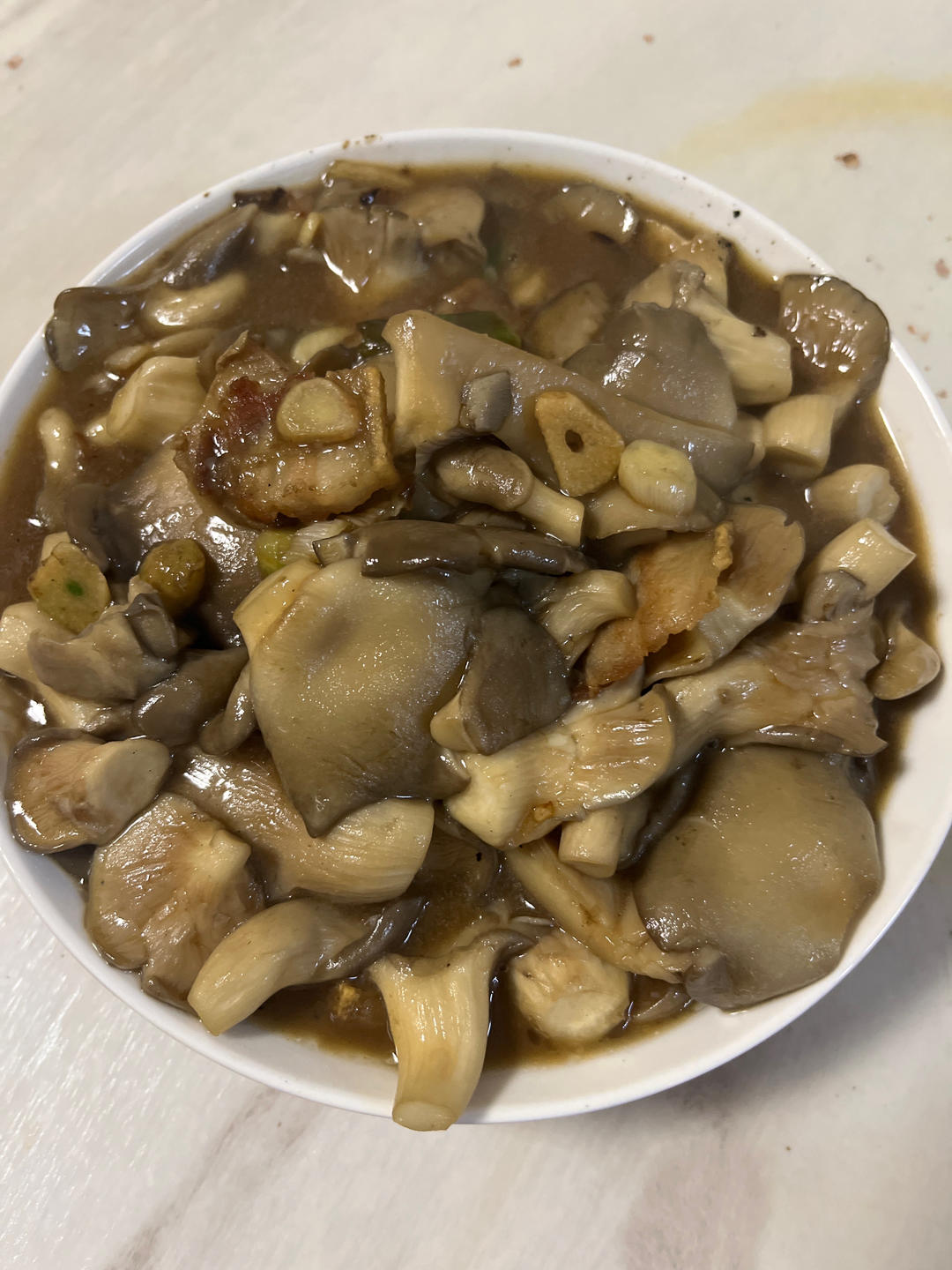 袖珍菇炒肉