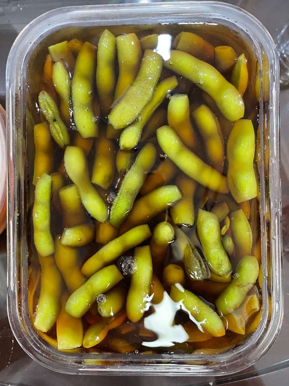 下酒好菜：糟卤毛豆