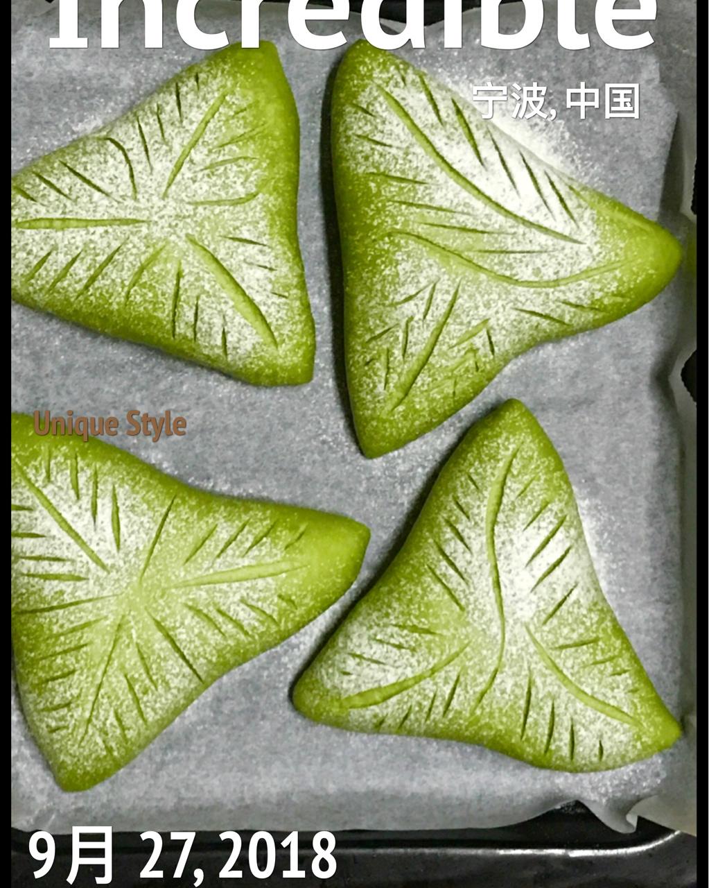 抹茶蜜豆乳酪软欧