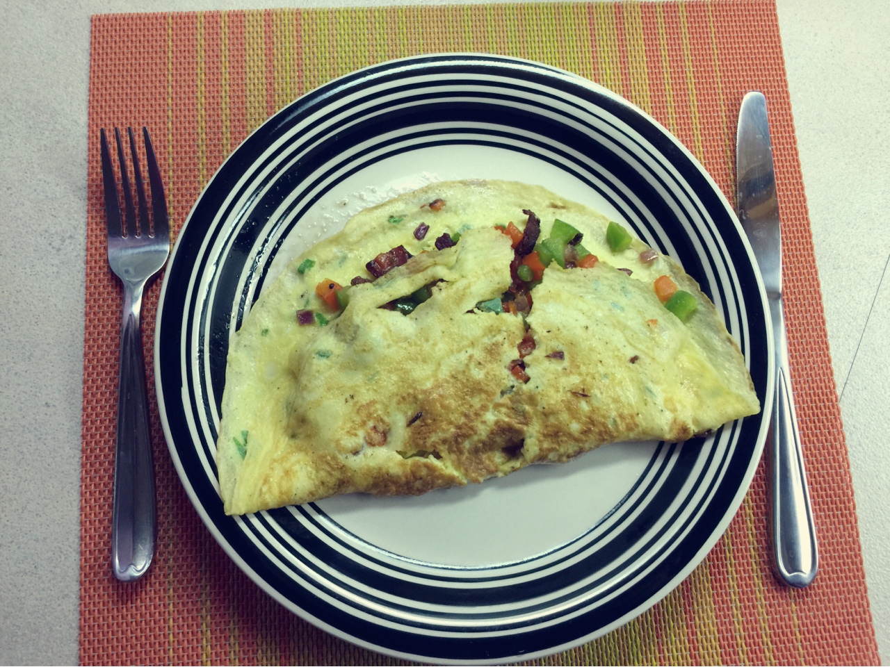 阿姆雷特 （omelette)的做法