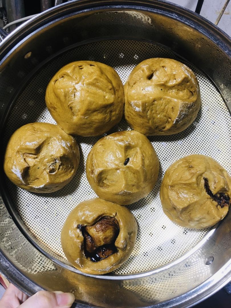 奶香红糖馒头