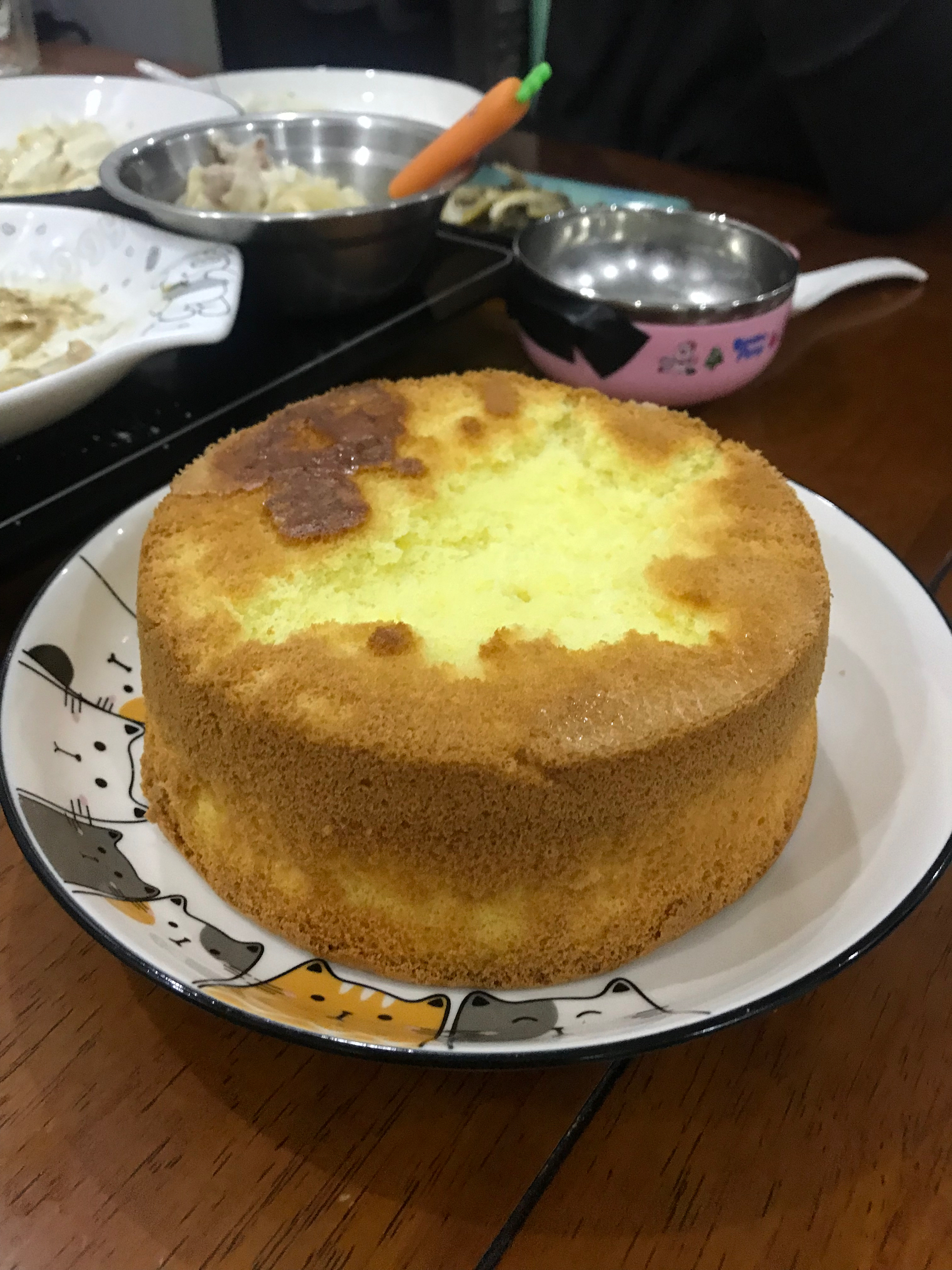 空气炸锅版法式海绵蛋糕