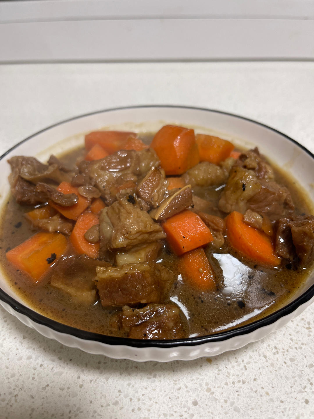 胡萝卜炖牛肉（电高压锅版）