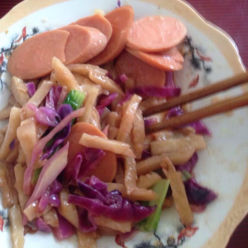 素炒饼