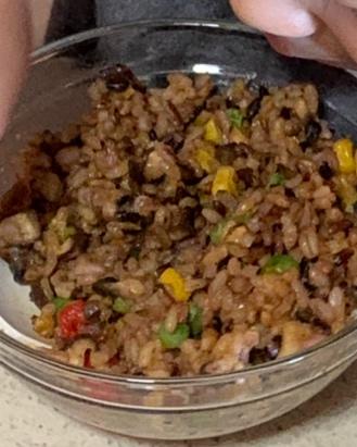 南瓜酱炒饭