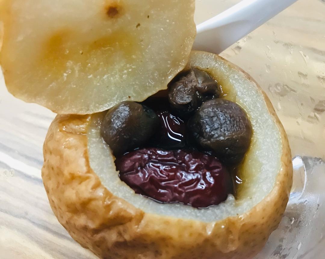 超好吃的烤梨止咳化痰秋冬润肺空气炸锅烤箱等的做法