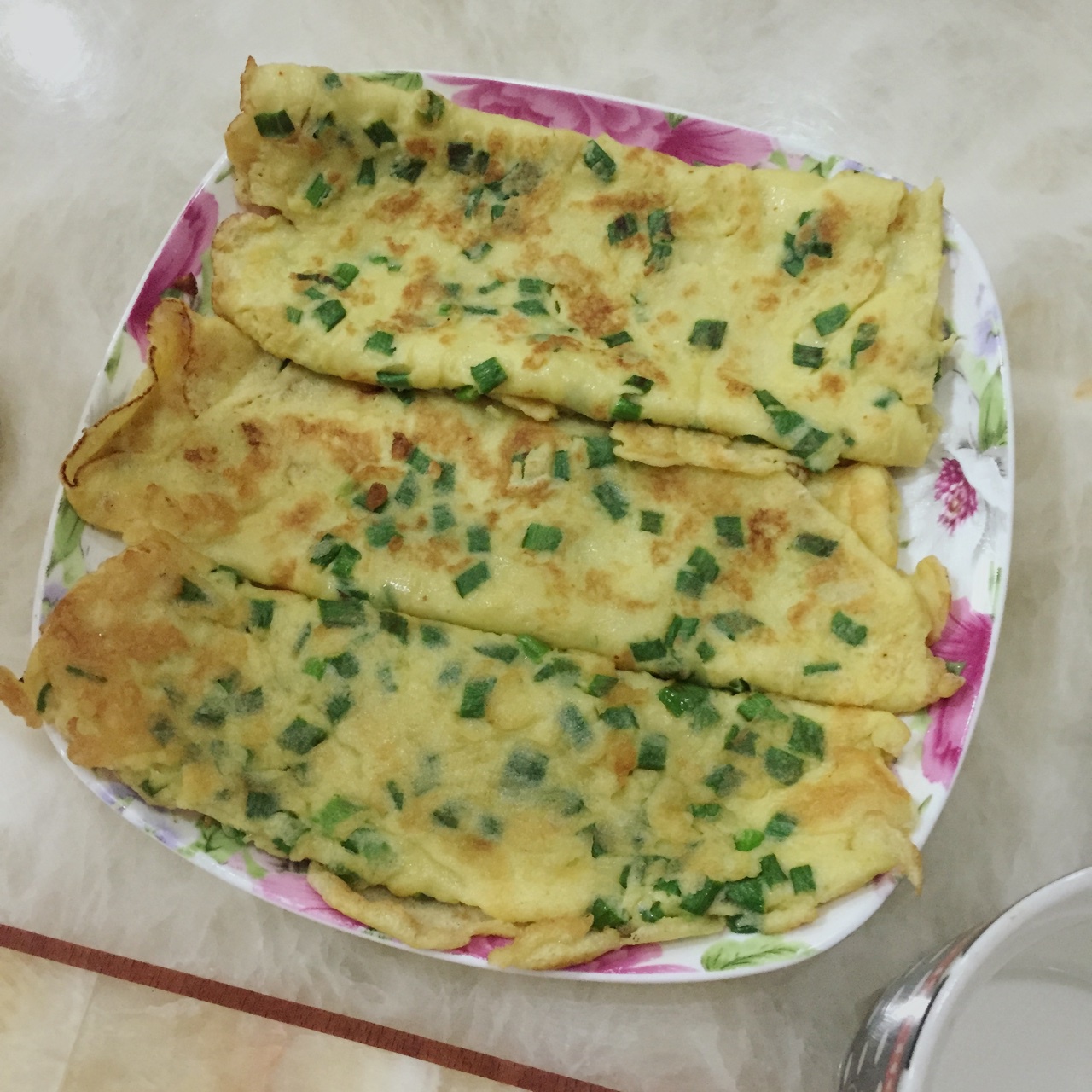 葱花鸡蛋饼