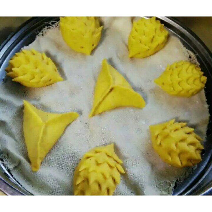 自制无油奶黄包