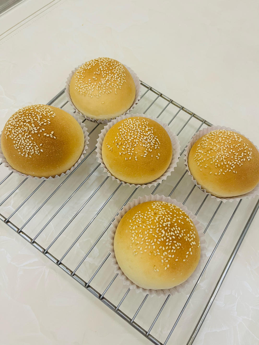 零失败汉堡胚（一次发酵）