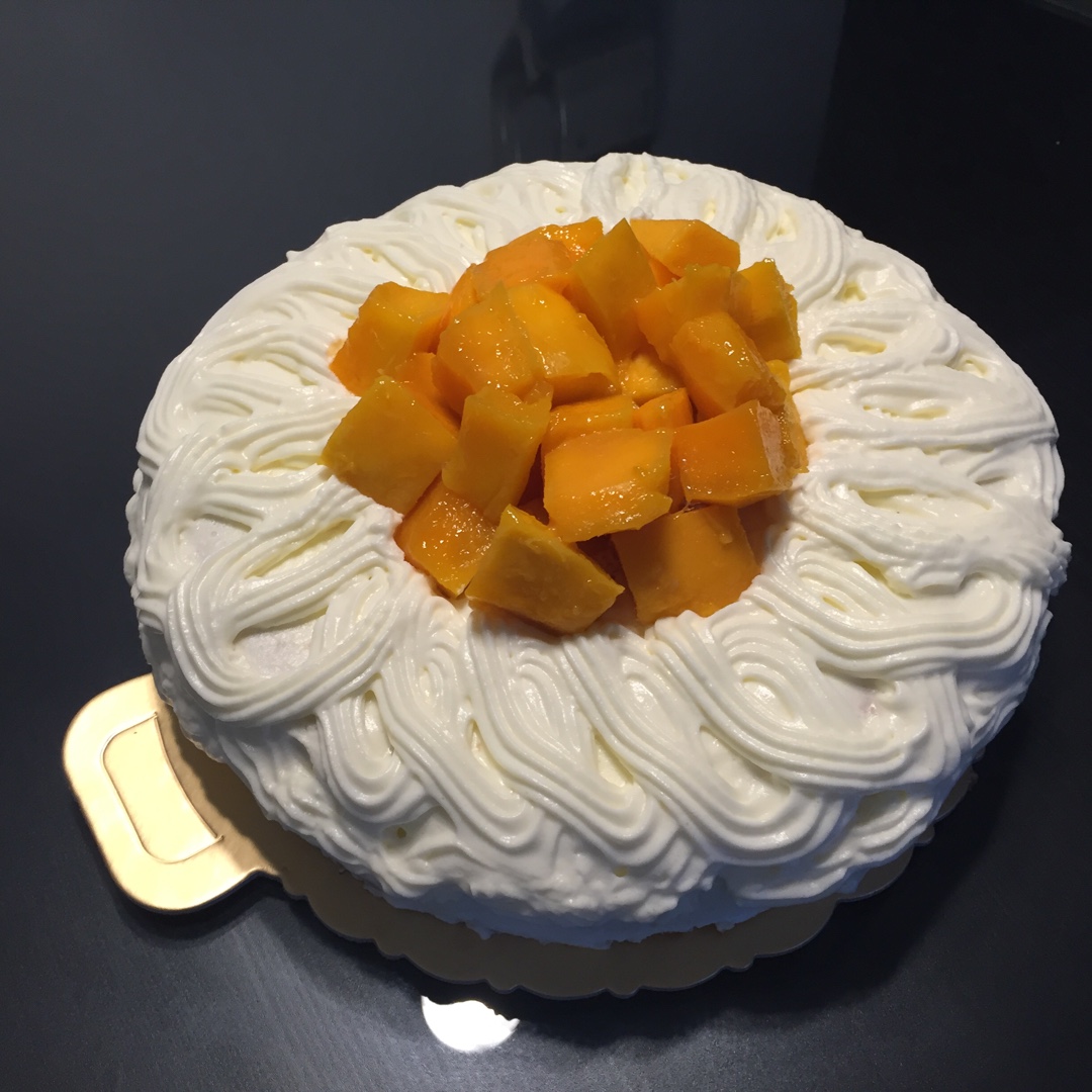 奶油蛋糕的戚风蛋糕坯（更新空气炸锅做法）