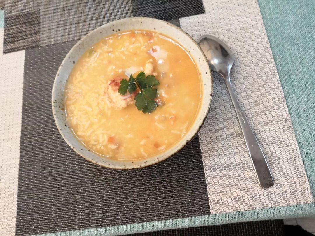 龙虾汤泡饭
