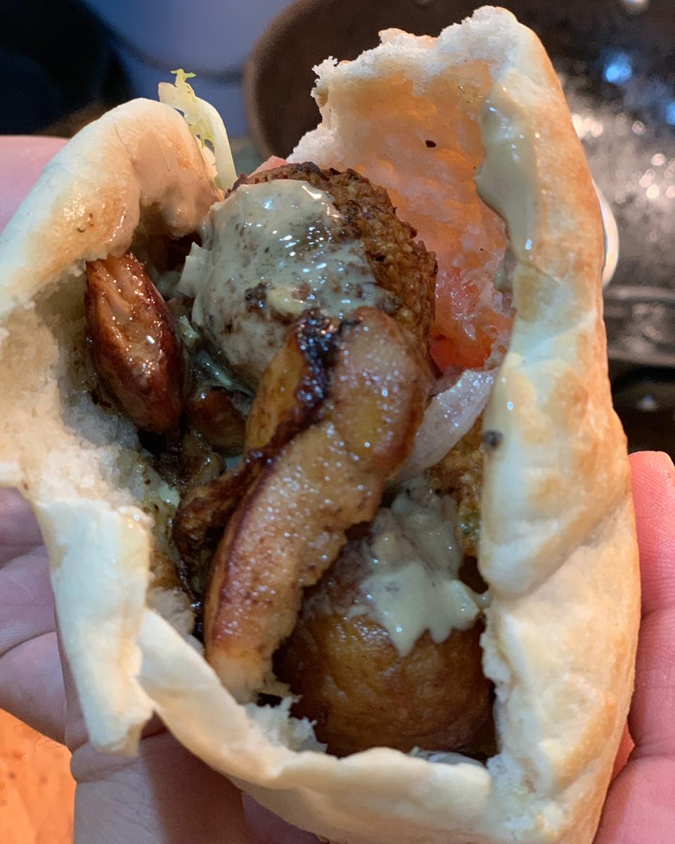 法拉费三明治【素食绫也】（中东风味）