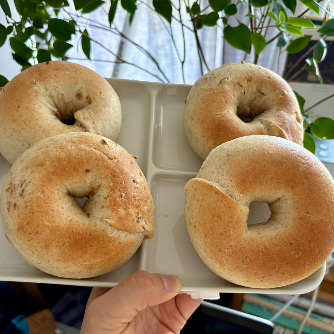 洋葱酥贝果