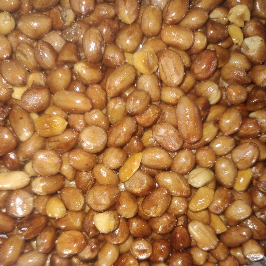 绝对不会糊的炸花生米
