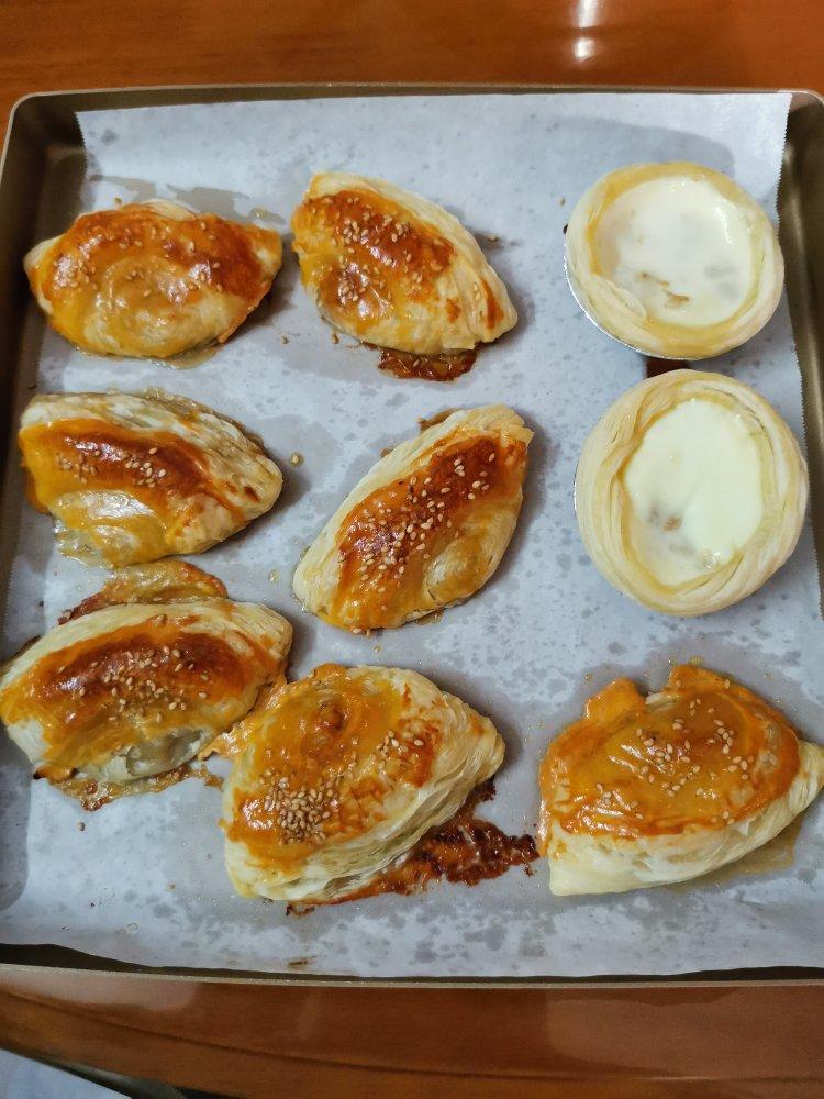 蛋挞皮版菠萝派 懒人版水果派 酥酥的派