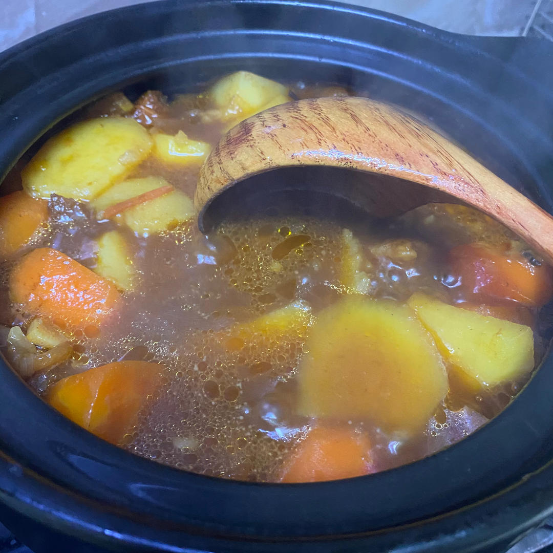 番茄土豆炖牛腩
