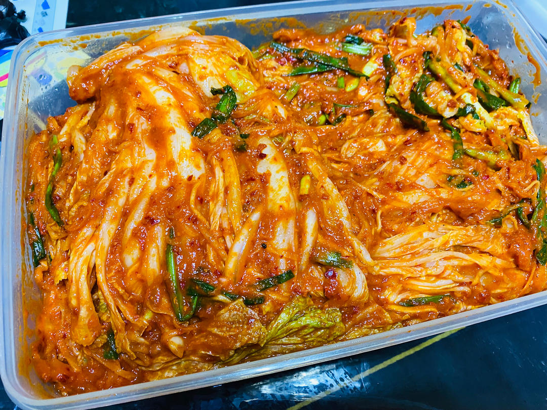 正宗韩国泡菜的制作