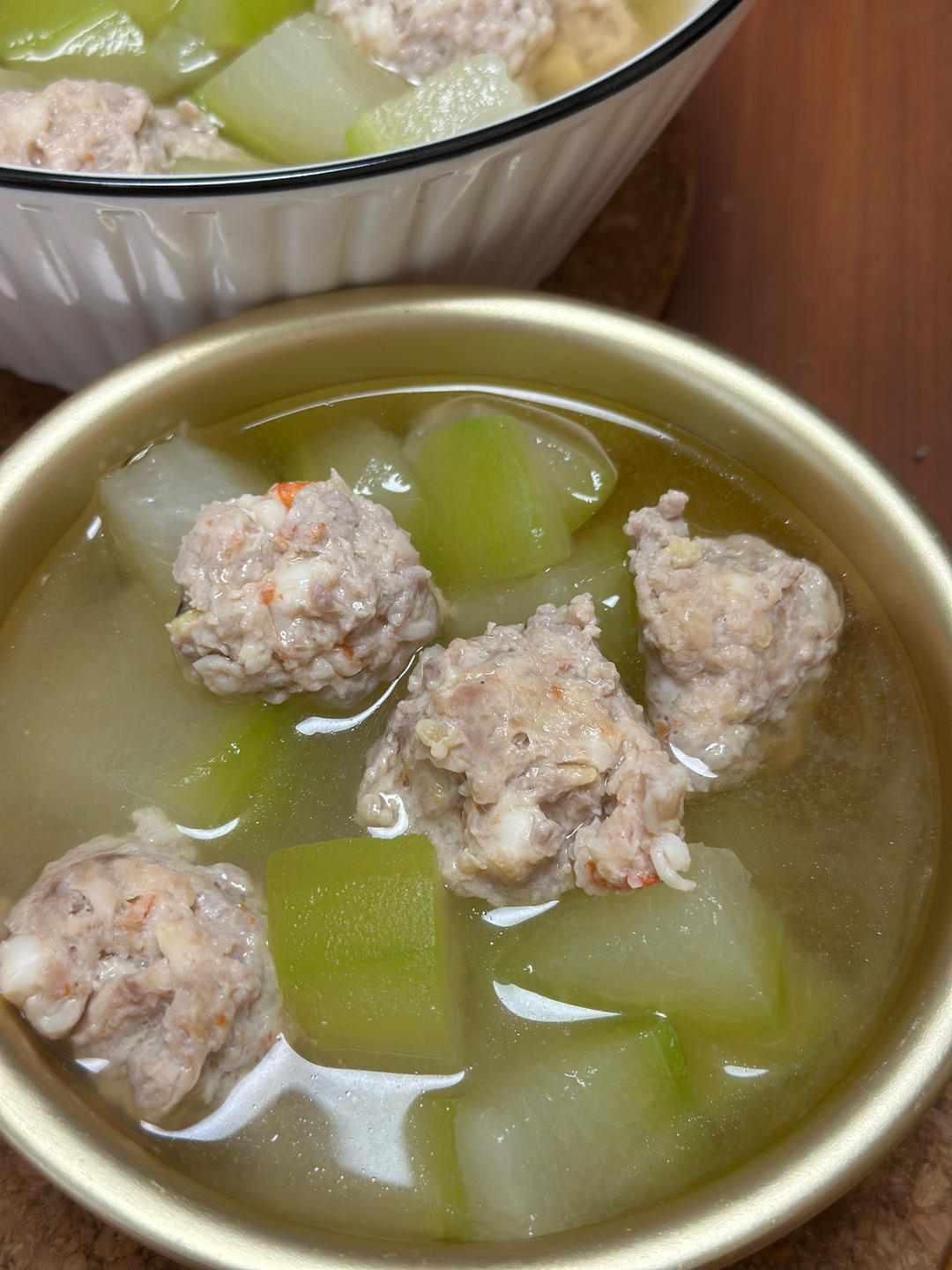 巨鲜美的冬瓜丸子汤