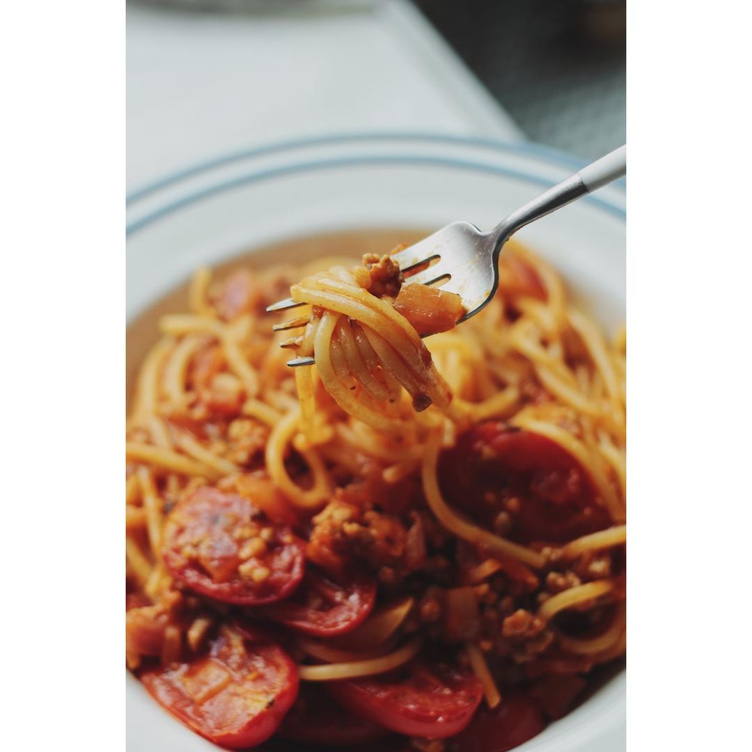 【食材包操作说明】金枪鱼烤番茄天使意面