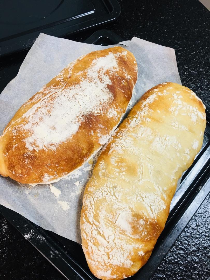 完全不用揉的面包，对，完全不用揉！ | Ciabatta