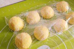 南瓜蜜豆乳酪软面包的做法 步骤5