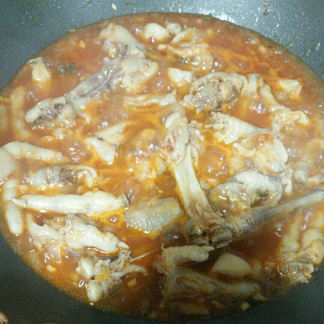 韩式脱骨辣鸡爪