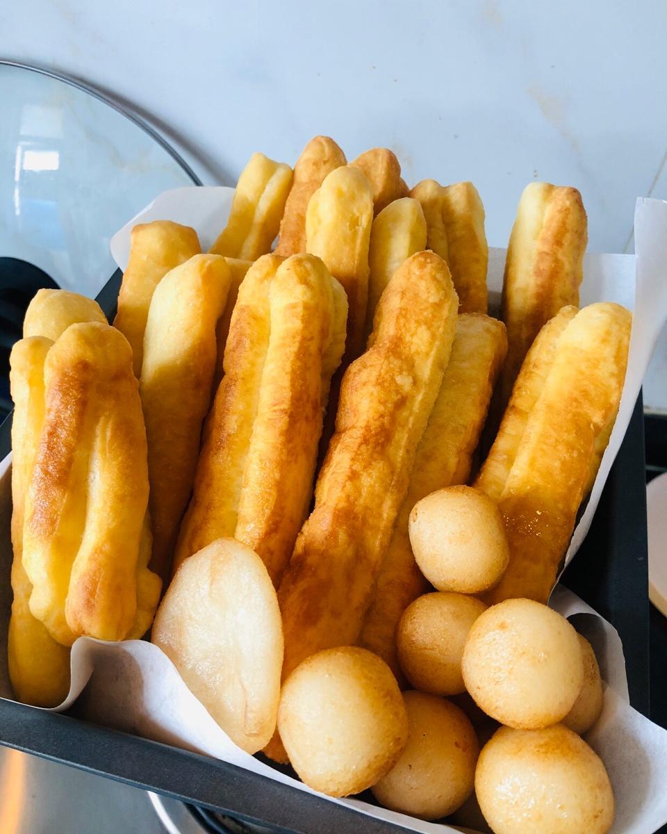 快手早餐～自制油条（酵母版，不含泡打粉、膨松剂）