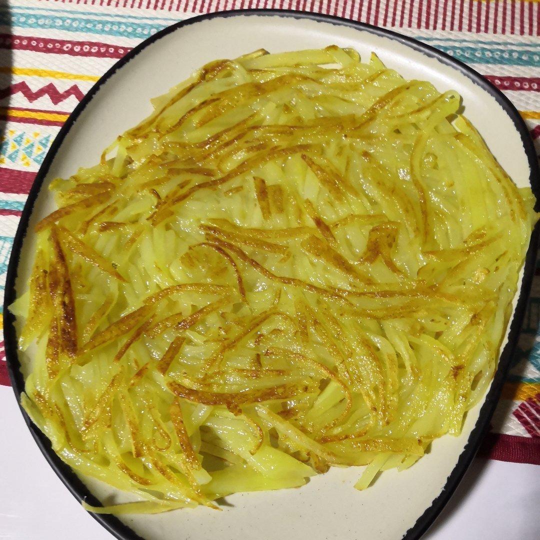 香酥土豆丝饼（无蛋版）